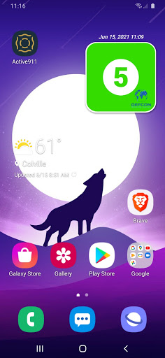 Android application DEFCON Warning System Widget screenshort