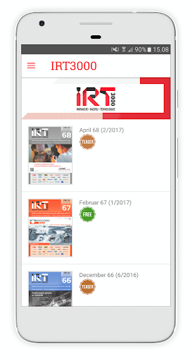 IRT3000 Screen 2