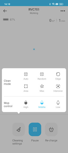 BlauBot Screen 2