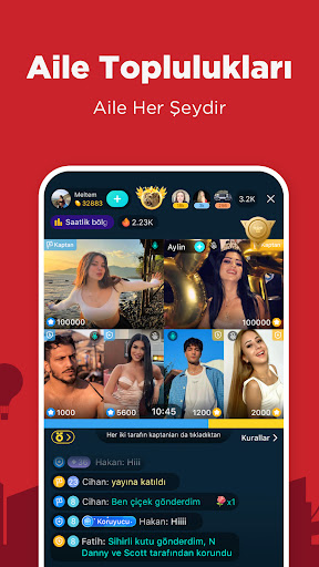 Bigo Live -Canlı Yayın, Sohbet ekran görüntüsü
