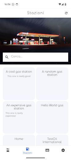 Android application Rossi Mora Viaggi Fuel screenshort