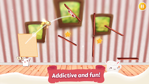 Android application Milk & Cookies Trick Shot Game screenshort