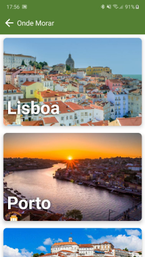 Android application Morar em Portugal - Calculador screenshort