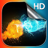 Fire and Ice Live Wallpaper HD icon