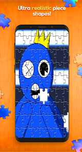 Imágen 15 Blue Rainbow Friends Puzzle android