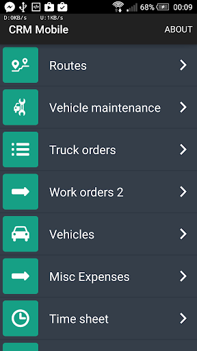 Android application Truck life screenshort