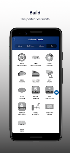 SMART Estimator App Screen 3