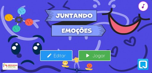 Android application Quiz Emoções screenshort