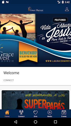 Android application Grace Harvest Church LA screenshort
