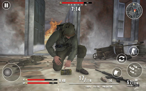 World War 2 Winter Heroes - Free Shooting Games 1.2.1 screenshots 3