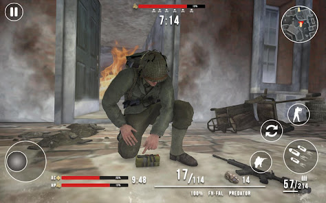 Captura de Pantalla 3 Juegos de Guerra - World War 2 android