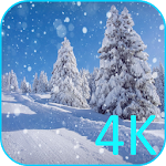 Snowfall 4K Video Wallpaper Apk
