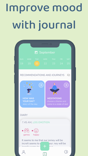 Pi Journal: anxiety relief the Screenshot 1 - AppWisp.com