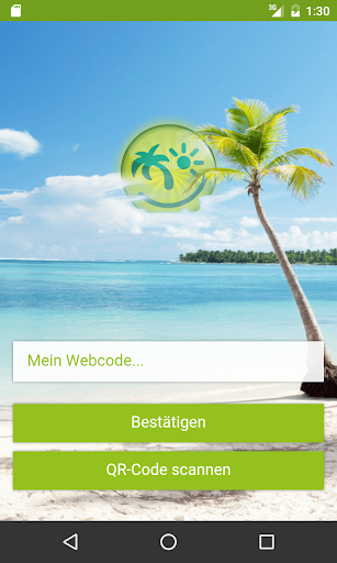 Android application meinereisedaten screenshort