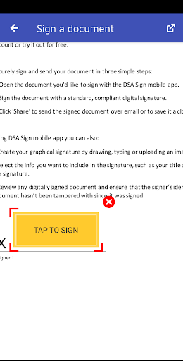DSA Sign Screen 3