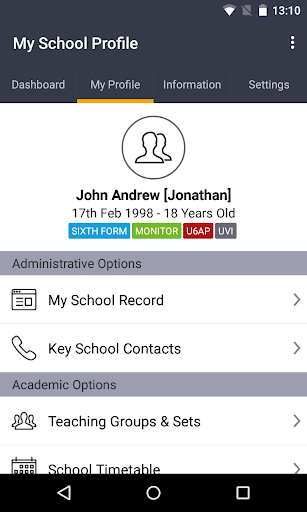 Android application iStudent App screenshort