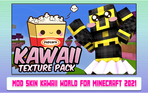 Mod Kawaii World for Minecraft 2022
