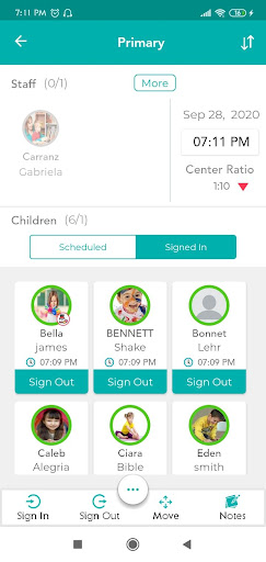1Core Class Screen 2