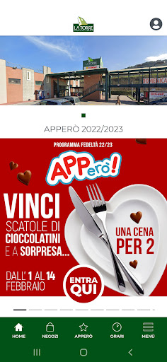 Android application La Torre Shopping Center screenshort