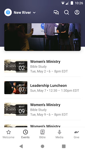New River Fellowship FTL Screen 2