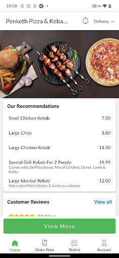 Penketh Pizza Kebab House Screen 2