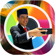 Photo Selfie With President Jokowi