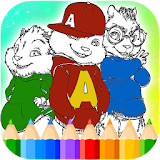 Chipmunks Coloring Game icon