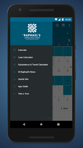 St Raphaels CU Roster App Screen 2