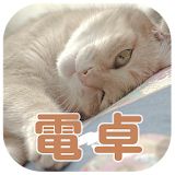 Cute cat calculator -Free app- icon