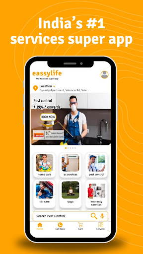 Android application eassylife (Prev Eassyserve) screenshort