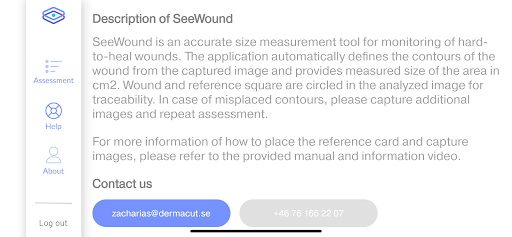 SeeWound Screen 3