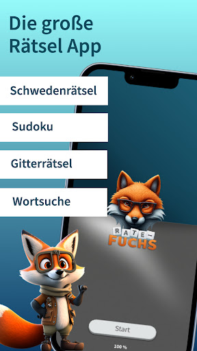 Android application Rate-Fuchs Kreuzworträtsel screenshort