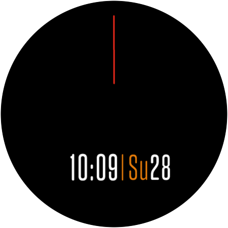 Watch face Cosmo Screen 2