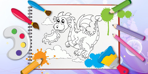 Dragon Coloring Book - Fun Painting