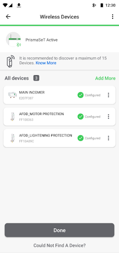 EcoStruxure Power Commission Screen 2