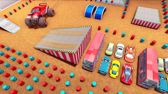 Monster Truck Stunts Car Games