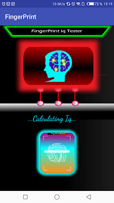 FingerPrint IQ Test (PRANK) - Screenshot 1