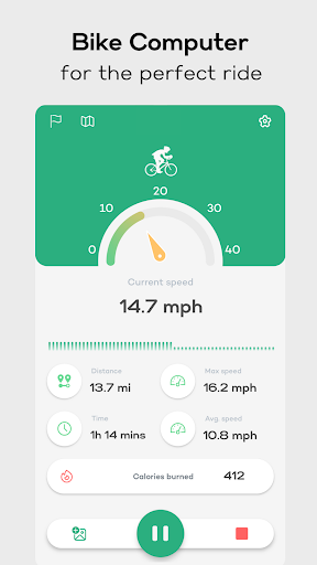 Screenshot of Bike Computer - Combike