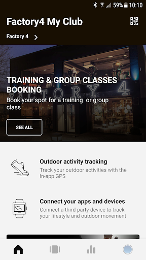 Android application Factory4 My Club screenshort