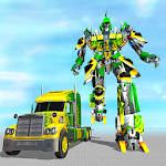 Real Police Robot Truck Transformation Apk
