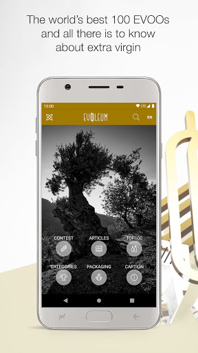Android application EVOOLEUM 2021 screenshort