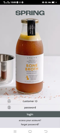 Android application Spring Broth screenshort