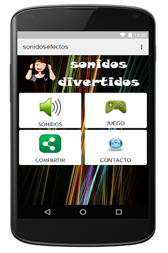 Vista previa de la aplicación