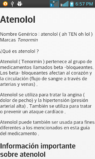 Diccionario Drogas Screen 3