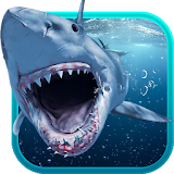 Shark Attack Animated Keyboard + Live Wallpaper icon