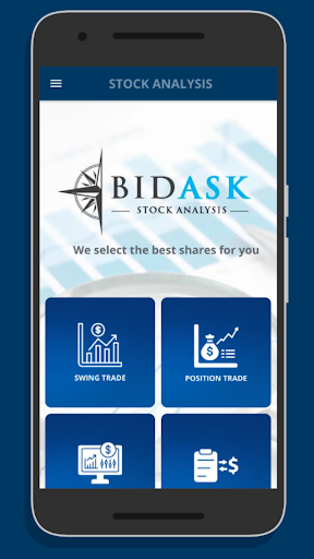 Android application BidAsk Stocks screenshort
