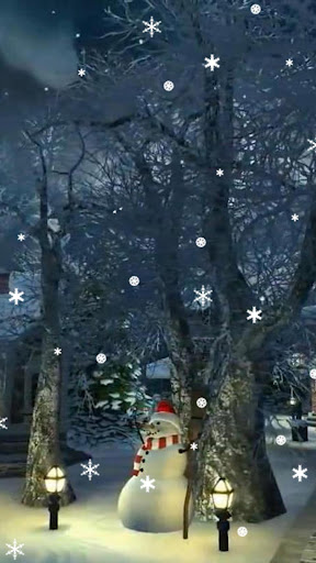 Winter Village Live Wallpaper Screen 3