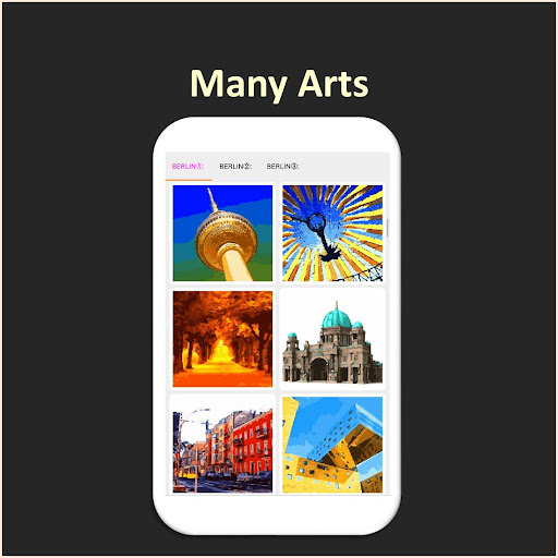Android application Color by Number - berlin screenshort