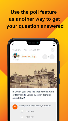 Sikh Wisdom: Sikh Q&A Platform Screen 2