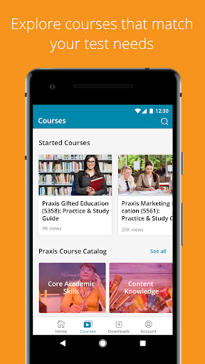 Praxis® Test Prep | Study.com Screen 2